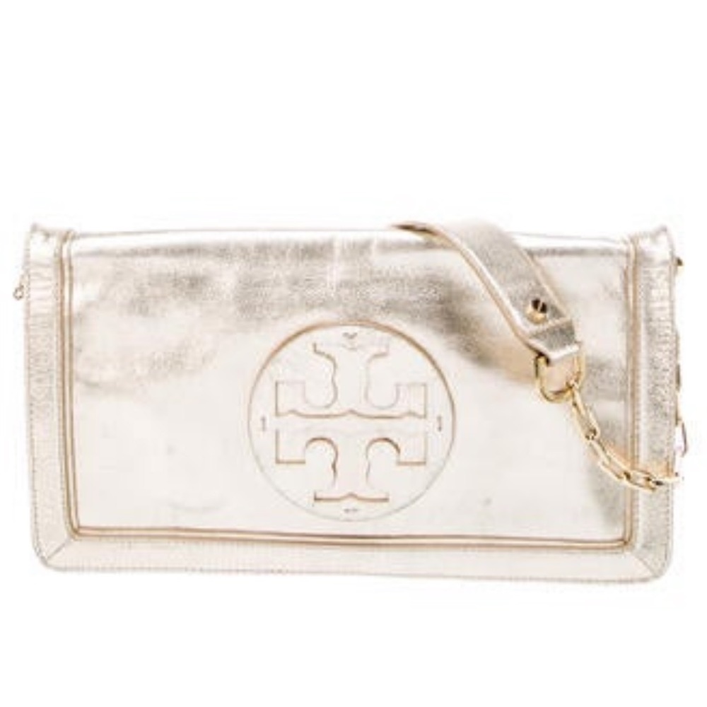 Tory Burch Leather Shoulder Bag or Clutch